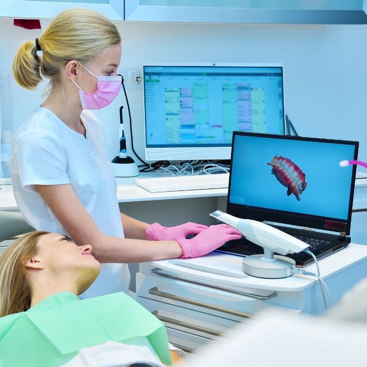 scanner 3D dentition